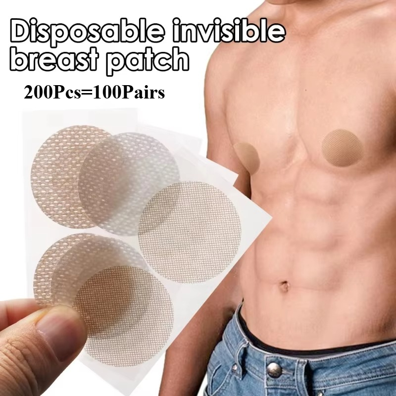 Nipple Cover Pasties - 200 шт., невидимый мужской чехол для