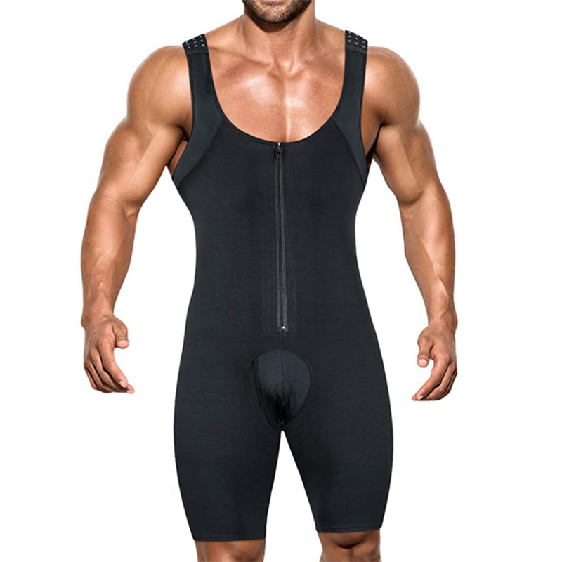 Shapewear Bodysuit Firm - Утягивающий компрессионный костюм для мужчин, корсет