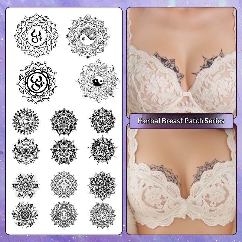 2/3/6/8 листов временных татуи – обзор и цена Nipple Cover Pasties
